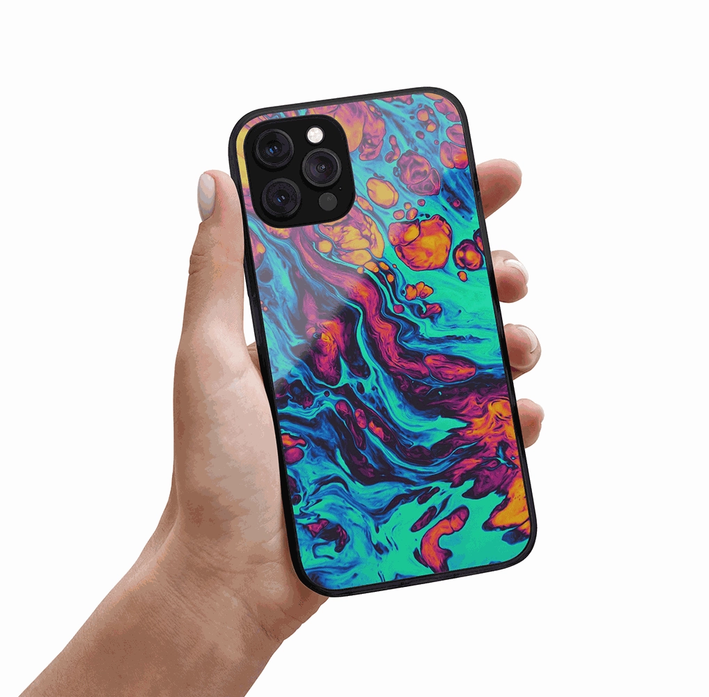 "Print Back Silicone Case" iPhone