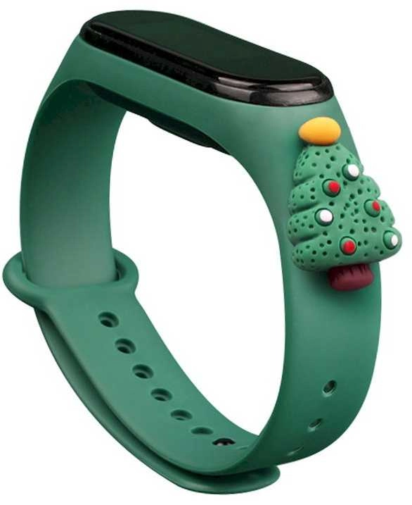 Xiaomi Mi Band 5/6 Green Xmas