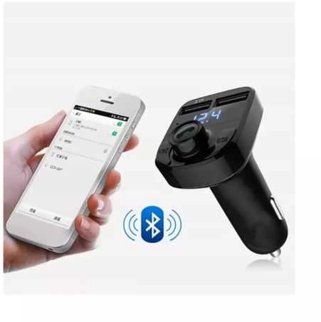 FM Car Transmitter USB/SD Black (