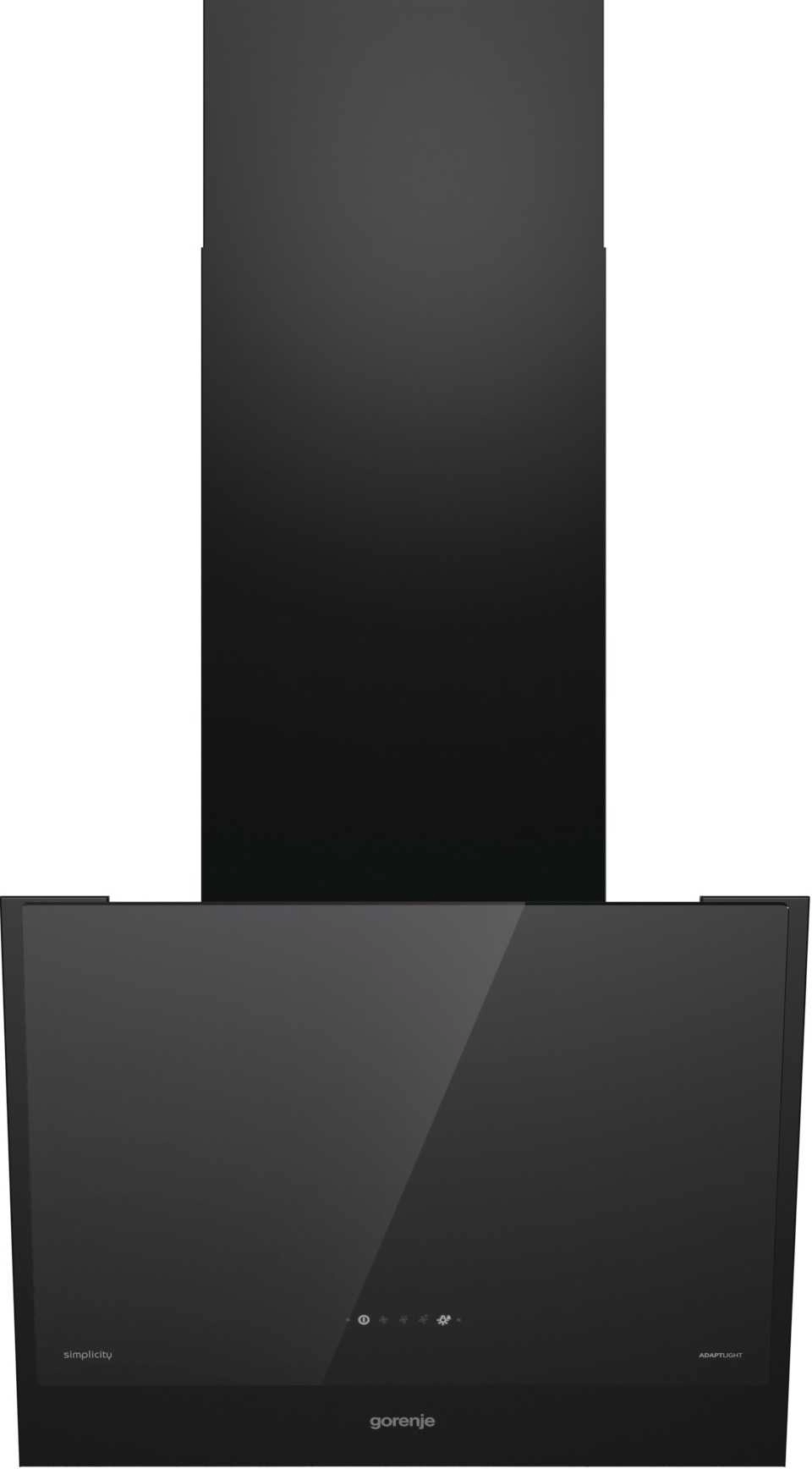 Gorenje WHI6SYB Wall-mounted Black 650 m³/h