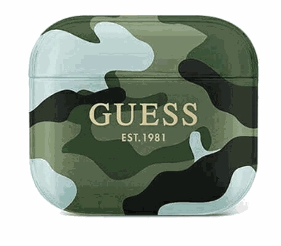 Guess GUA3UCAMA AirPods 3 cover zielony/khaki
