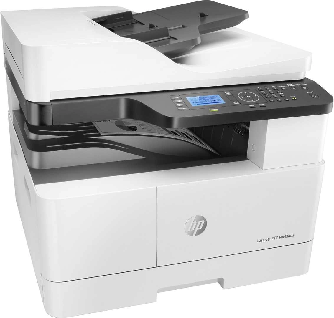 HP LaserJet MFP M443nda Lāzers A3