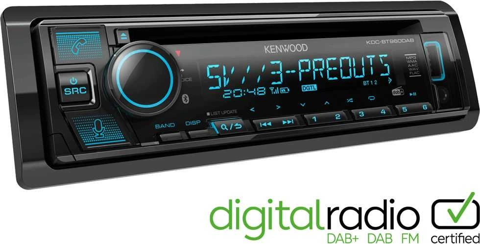 Radio samochodowe Kenwood KDC-BT960DAB DSKNNRKDCBT960D KDCBT960DAB