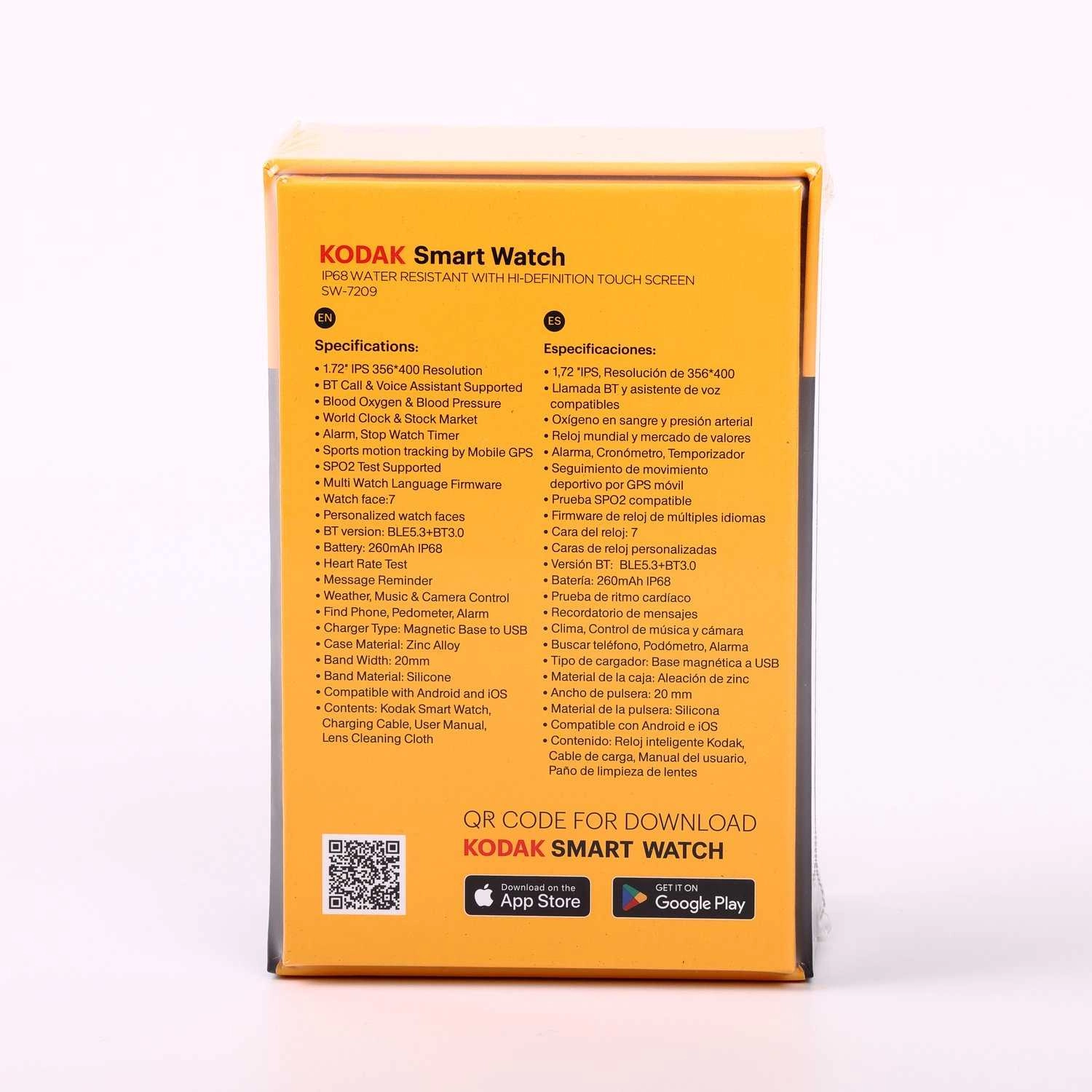 Kodak Smart Watch SW-7209 black SW-7209
