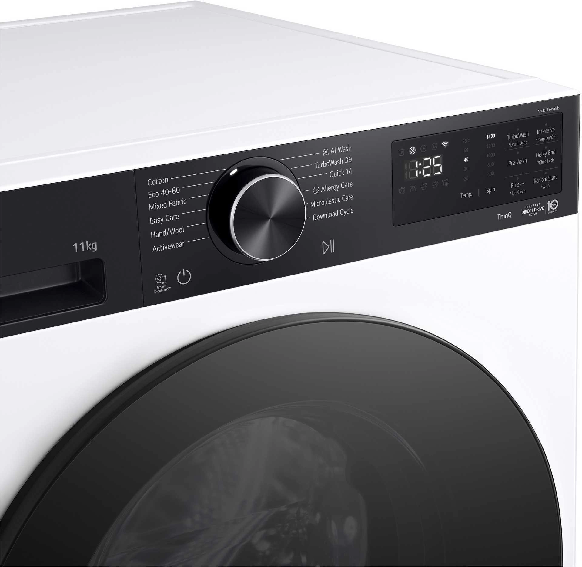LG Washing machine F4X5011TKB  A  Front