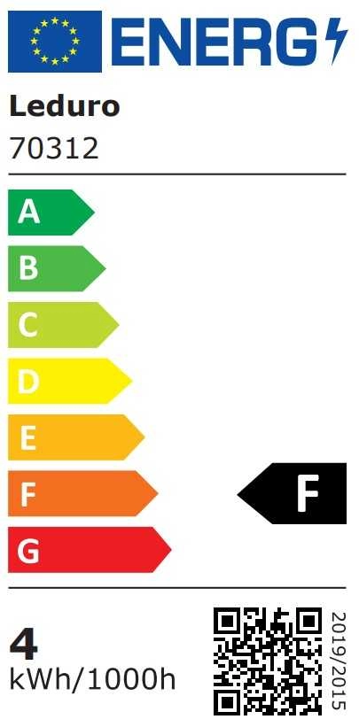 LEDURO LED BULB C35 with flame