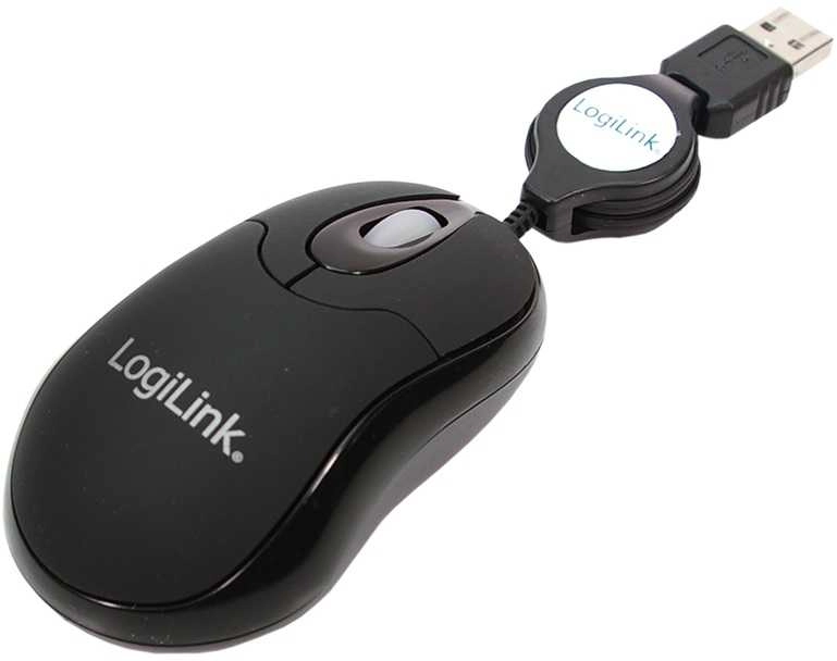 LogiLink ID0016 mouse Office Ambidextrous USB