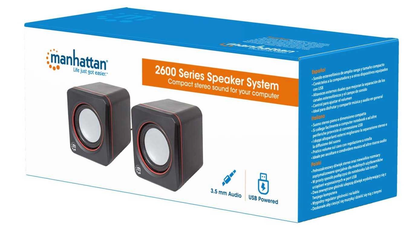 MANHATTAN active box USB stereo 2