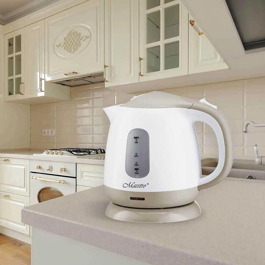 Electric kettle 1L 1100W MR-012-BEIGE MAESTRO