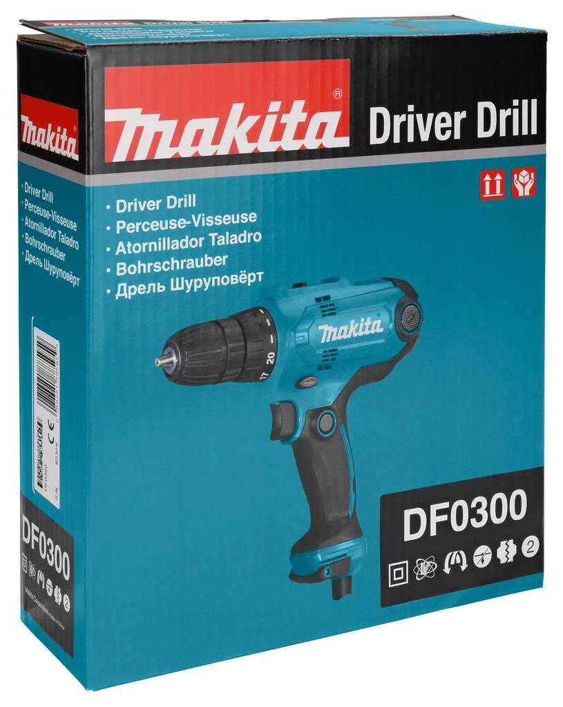 Makita DF0300 drill 1500 RPM Keyless
