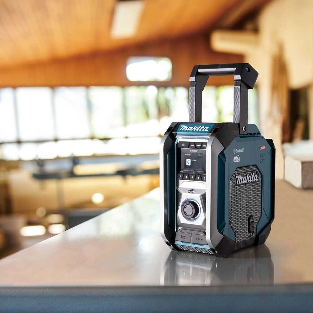 Makita MR007GZ Jobsteds-radio Sort Grøn MR007G
