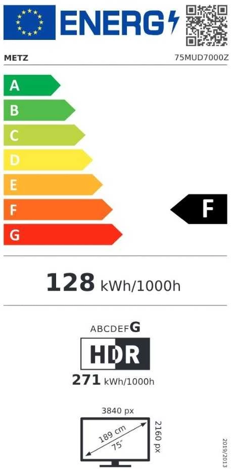 Metz 75MUD7000Z 75" LED 4K UHD
