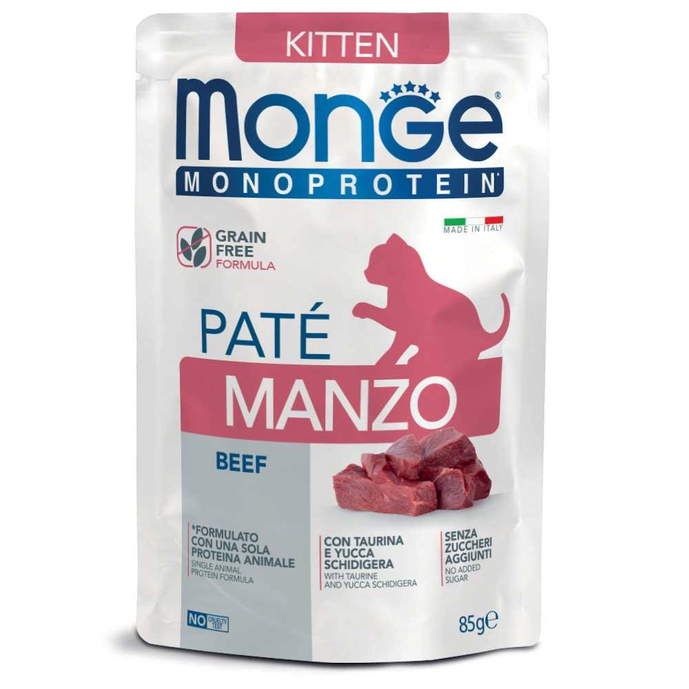 Monge Cat Monoprotein Pouch Kitten Pate