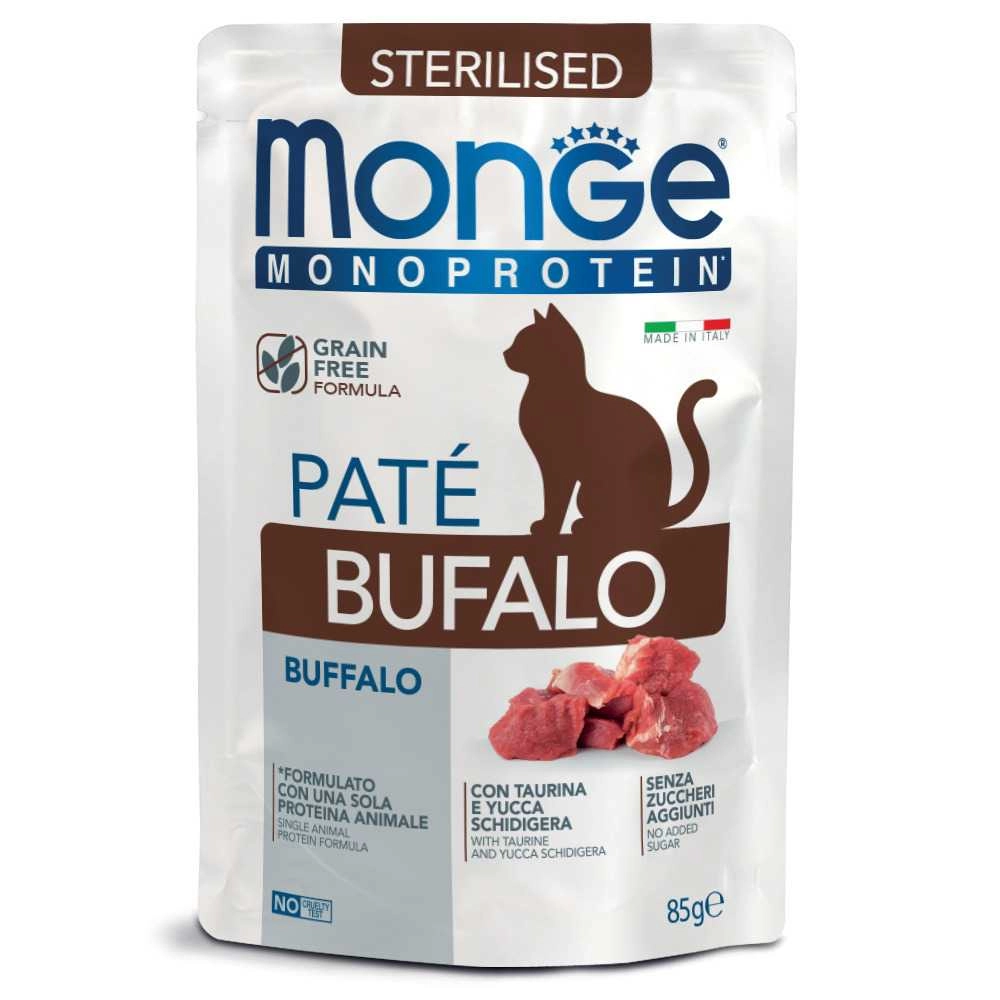 Monge Cat Monoprotein Pouch Sterilised Pate