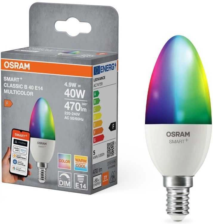 Osram SMART+ MATTER Classic B40 LED