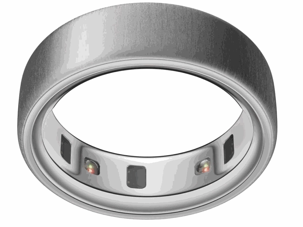 Oura Ring 4 smart ring Brushed