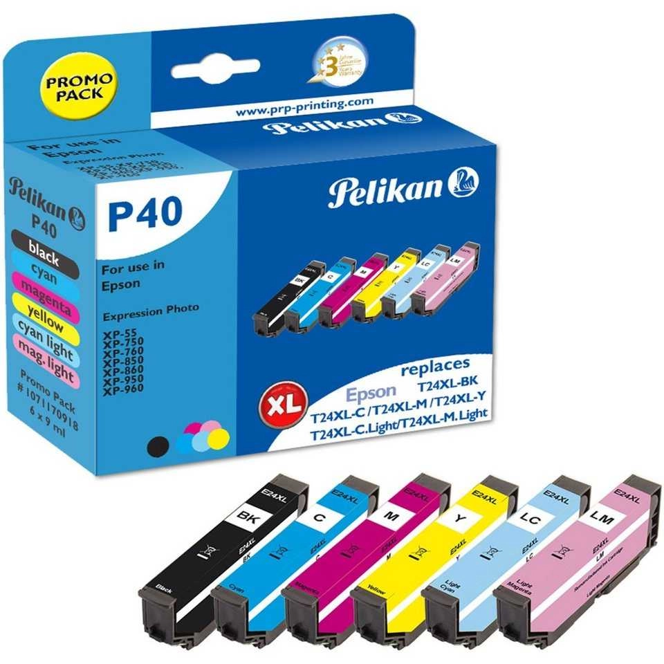 Pelikan P40 ink cartridge 6 pc(s)