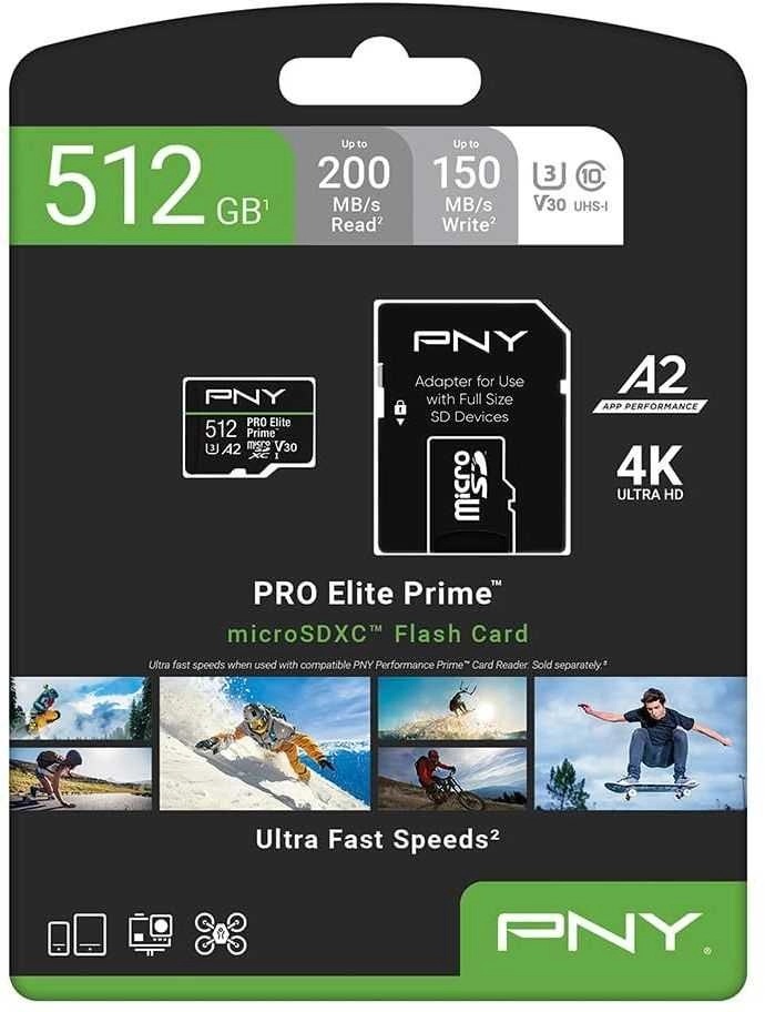 Karta pamięci microSDXC Elite Prime 512GB