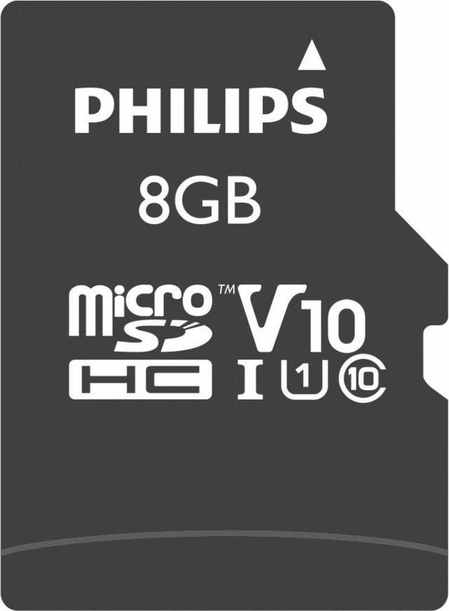 Philips Micro SDHC card 8 GB
