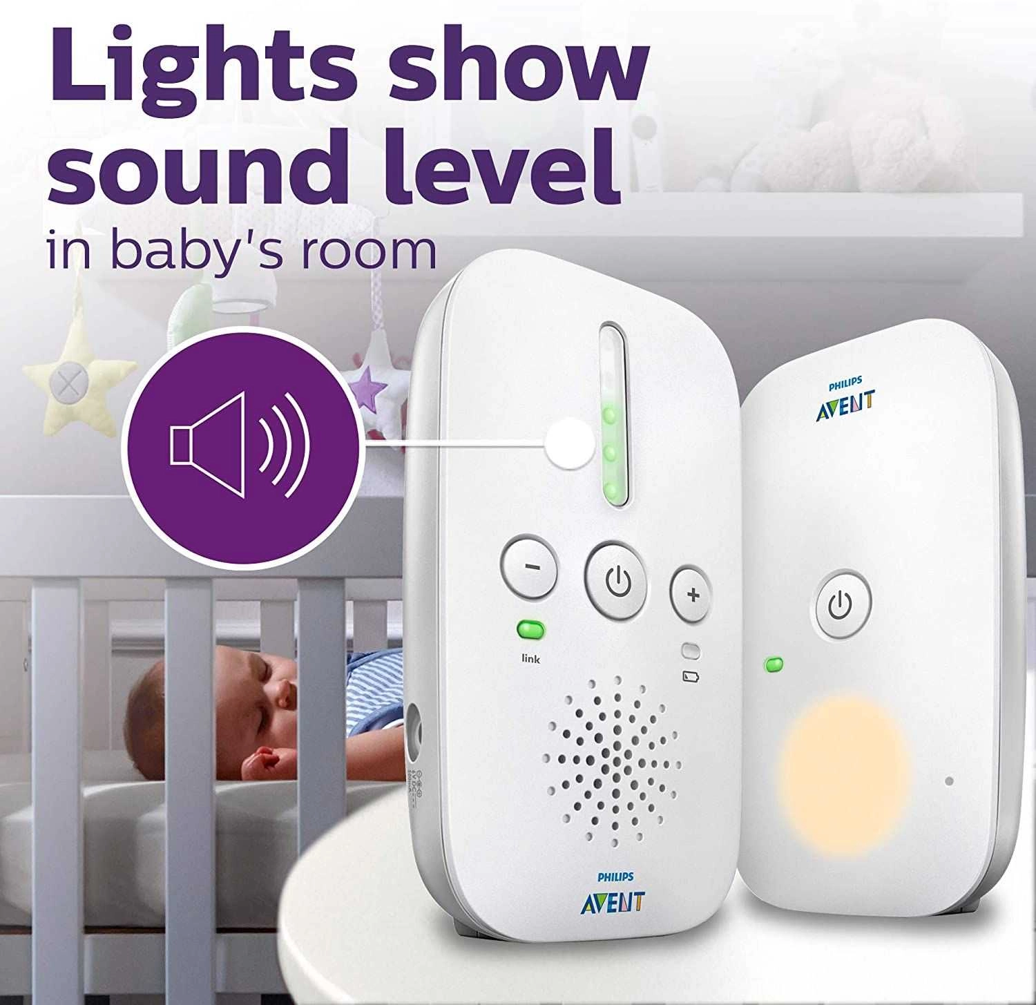 Philips AVENT Audio Monitors Essential SCD502