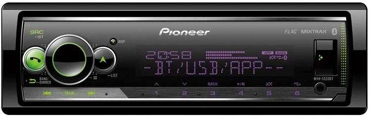 Radio samochodowe Pioneer MVH-S520BT MVH-S520BT 4988028434495