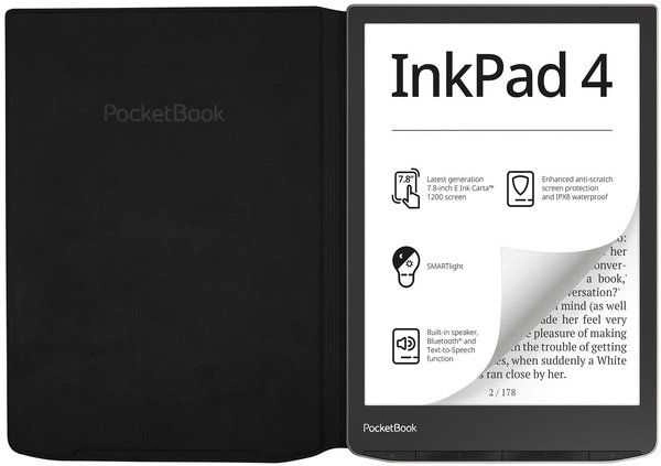 PocketBook InkPad 4 Flip cover  black