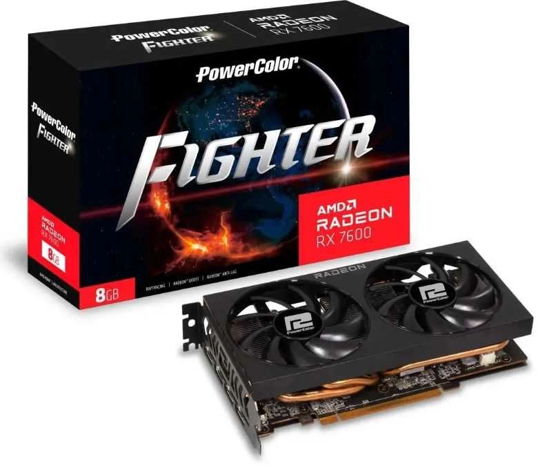 PowerColor AMD Radeon RX 7600 Fighter