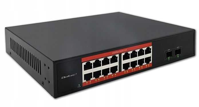 Qoltec Przełącznik sieciowy SWITCH Gigabit Ethernet