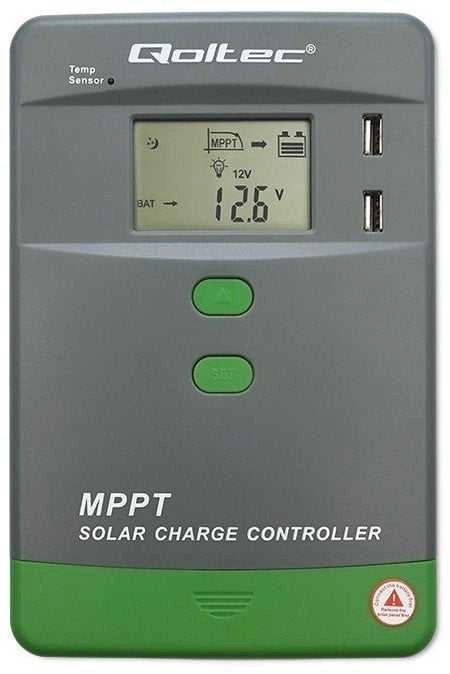 Qoltec Solarny regulator ładowania MPPT z