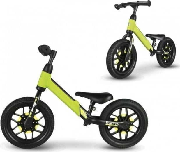 Qplay Spark Green balance bike (