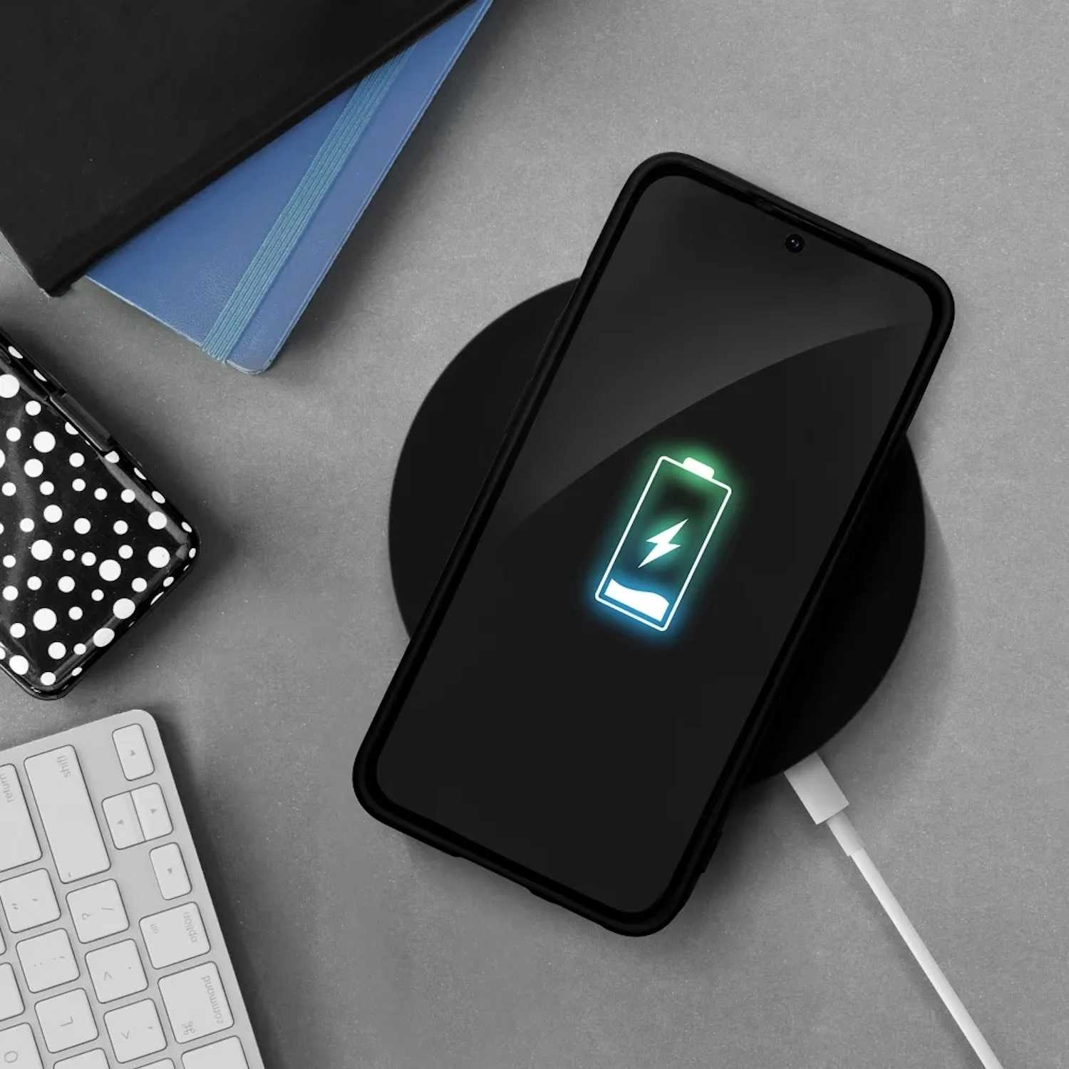 Riff thin silicone back case with