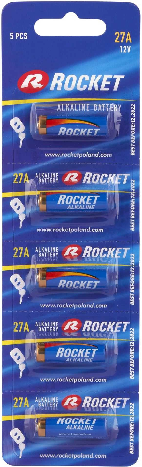 Rocket LR27A-5BB Blister pack 5 pcs