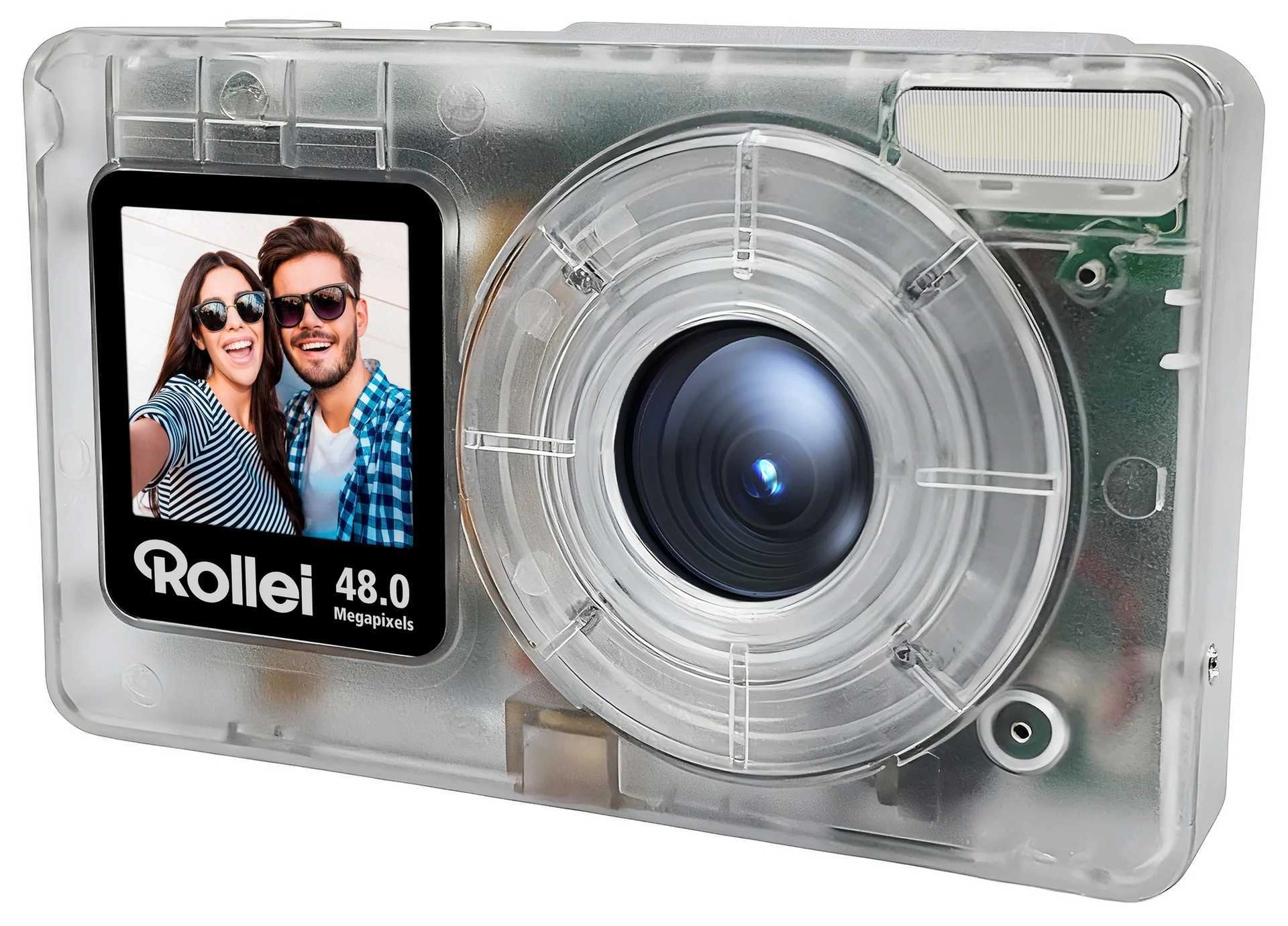 Rollei Compactline Pocket Transparent digikamera  kirkas
