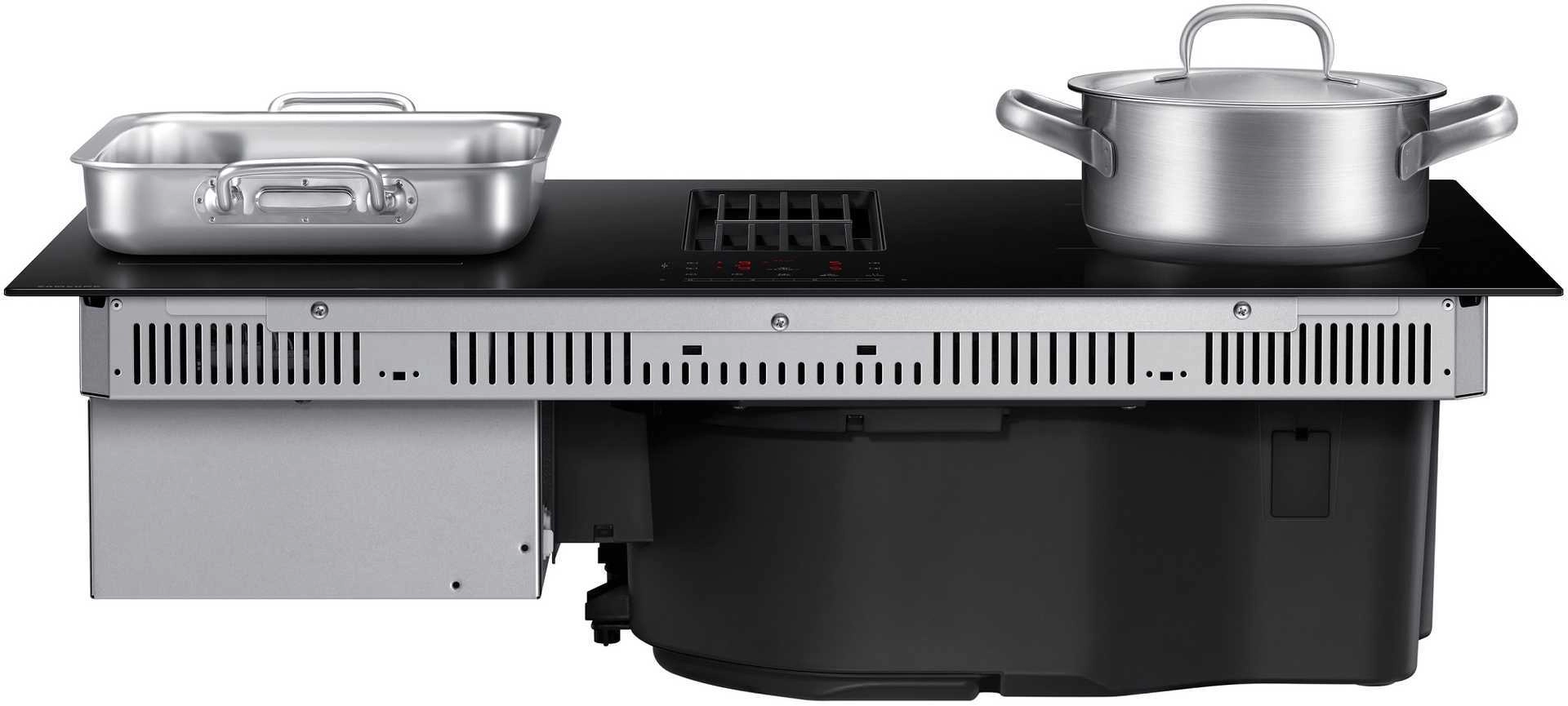 Samsung CC90H84PADUR hob Black Built-in 80