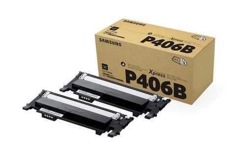 Samsung CLT-P406B 2-pack Black Original Toner