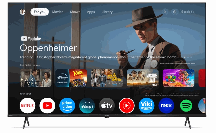 Sharp 50HP5265E 50 Smart TV Google