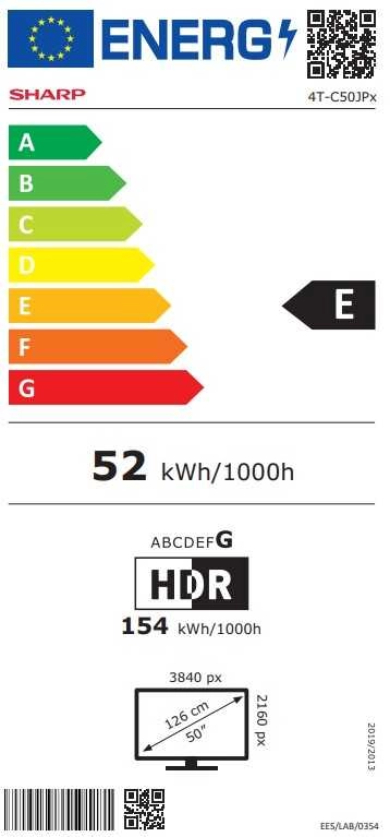 Sharp 4K QLED MiniLED TV 50JP7265E