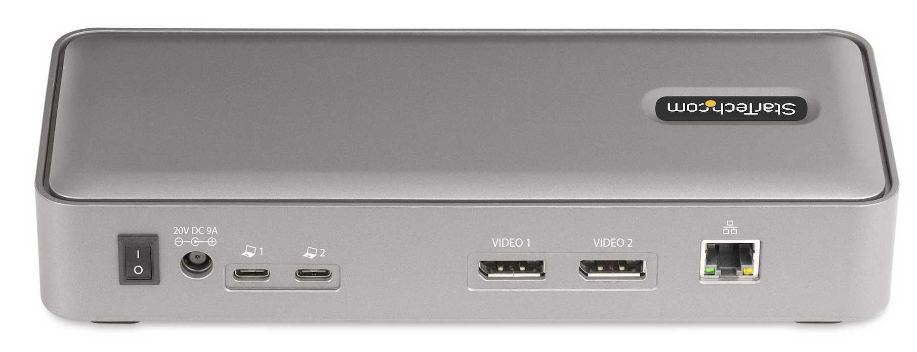 StarTech.com Dual-Laptop USB-C KVM Docking