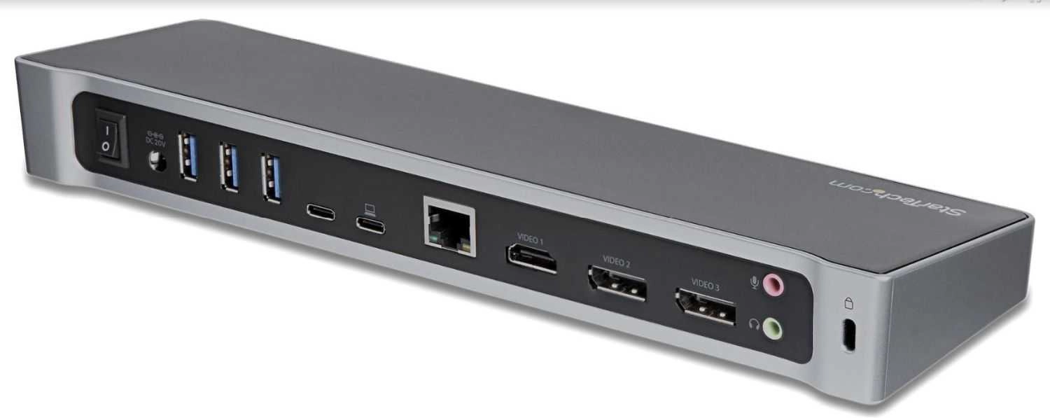 StarTech.com 4K USB-C Dock Triple