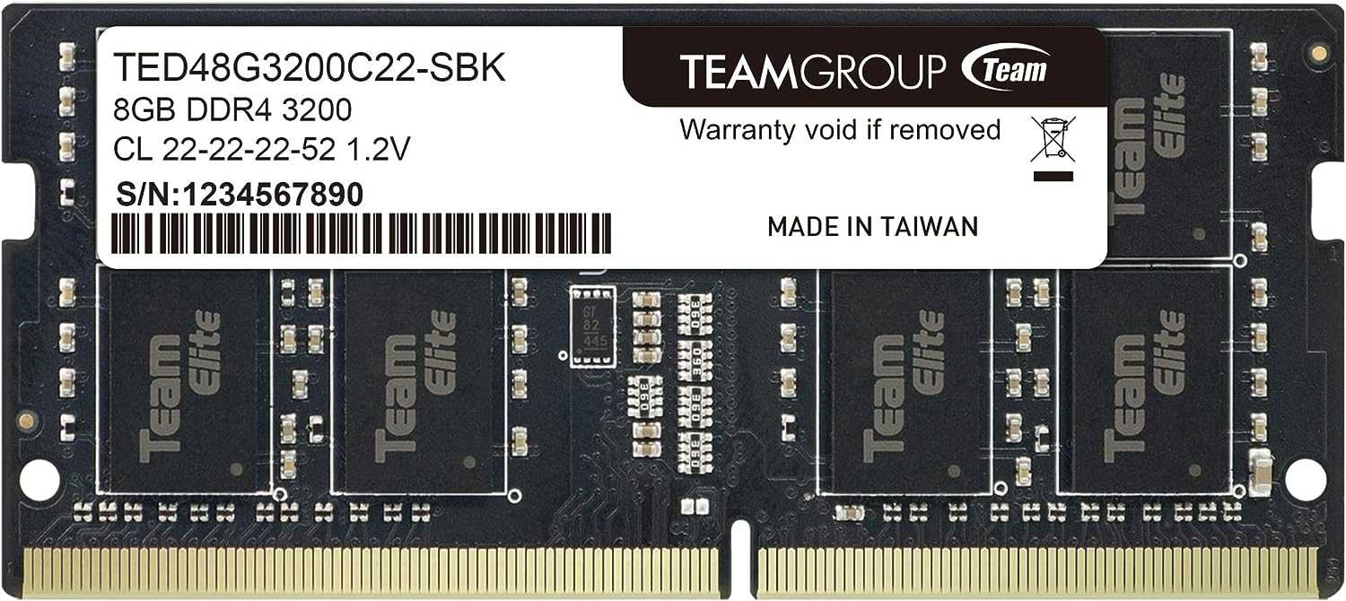 S/O 8GB PC 3200 Team Elite