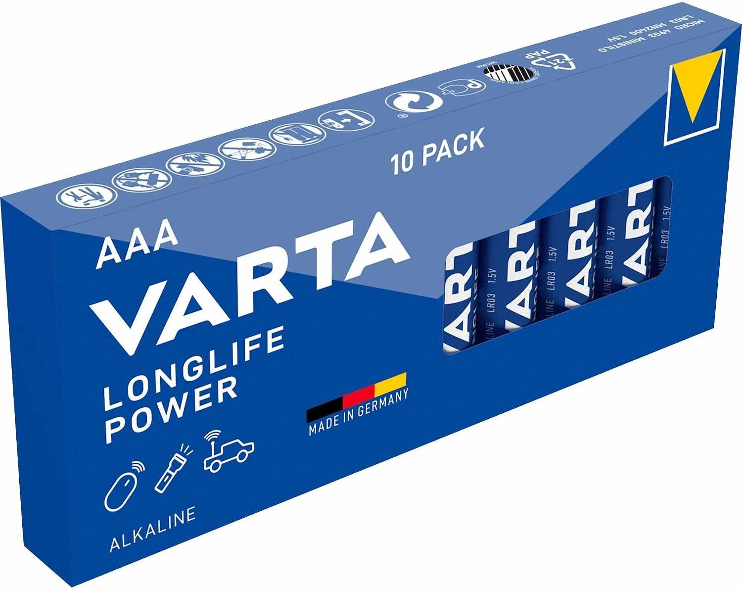 AAA VARTA Micro Alkaline Longlife Power