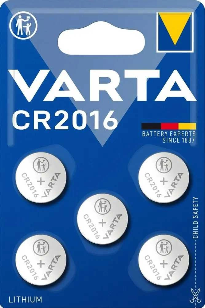 Varta Batterie Knopfzelle CR2016 3V 87mAh