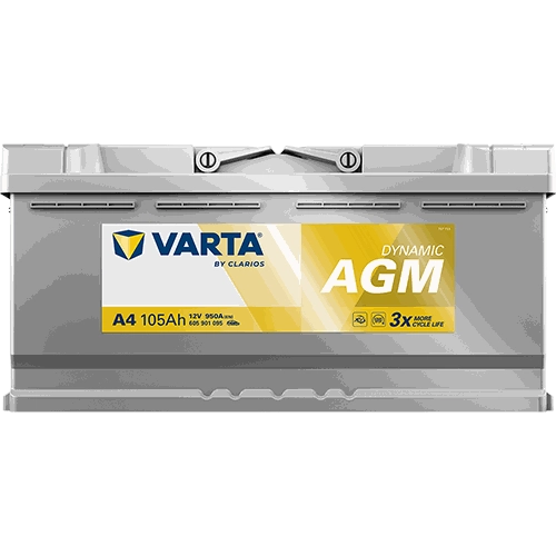 AGM A4 105AH/950A 12V ( 605901095