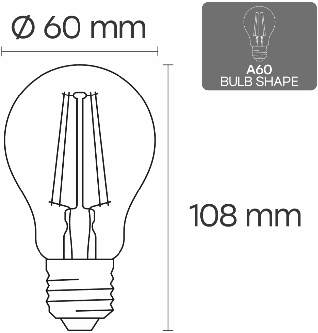 Visional Light BulbOTHERPower consumption 10 WattsLuminous