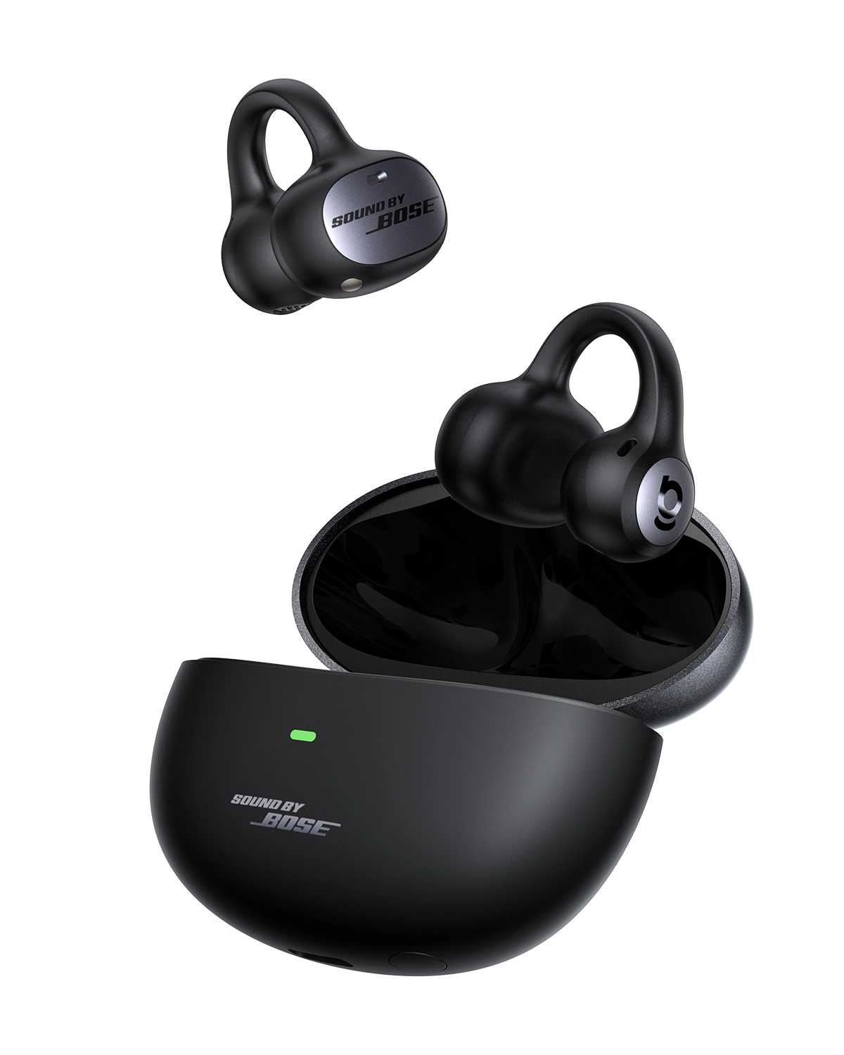 Bezvadu Bluetooth 6.1 „Inspire XC1“ atvērtā tipa austiņas ar klipsi, melnas