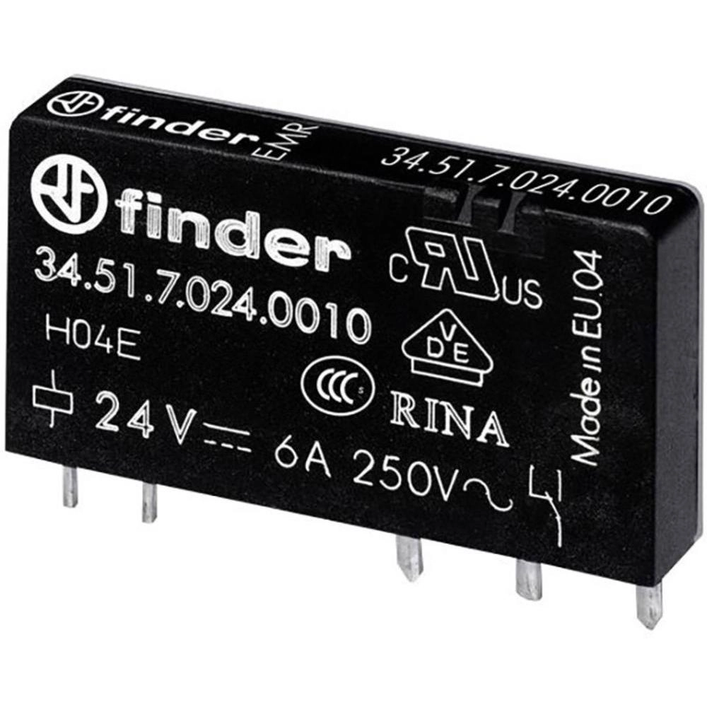 Finder PCB Mount Relay  24V dc