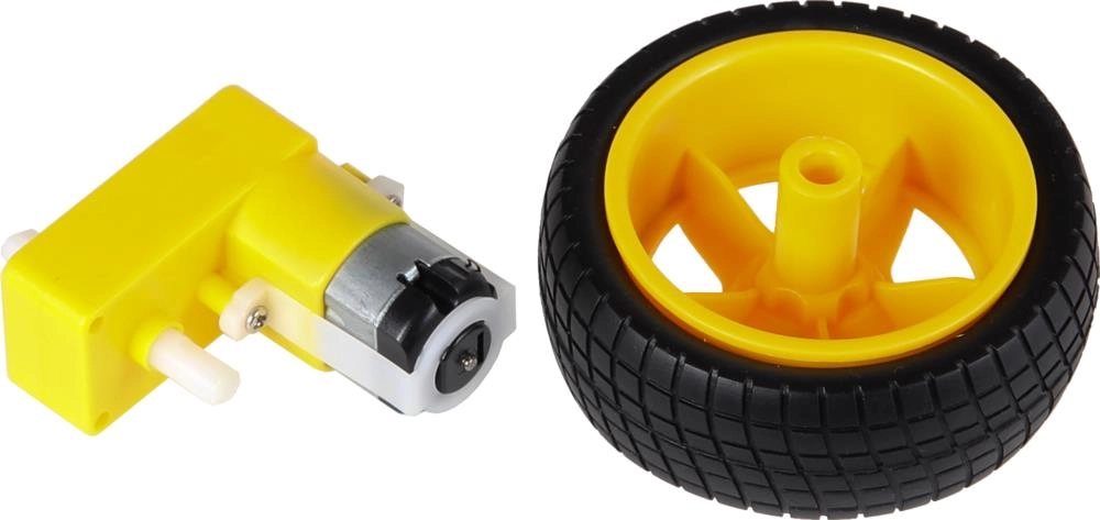Joy-iT Gear motor at the angle