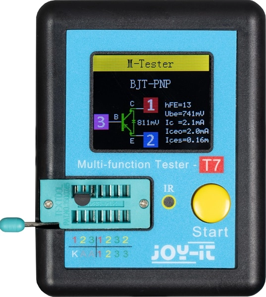 ESR SCR multimetri LCR-T7 tranzistoriem kondensatoriem