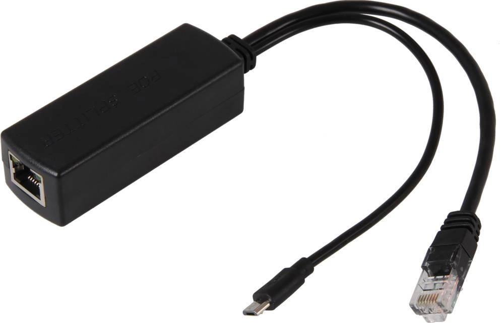 POE Strāvas adapteris ar micro USB