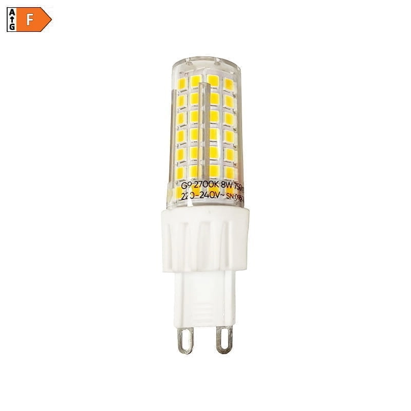 LED spuldze G9 230V 8W SMD2835